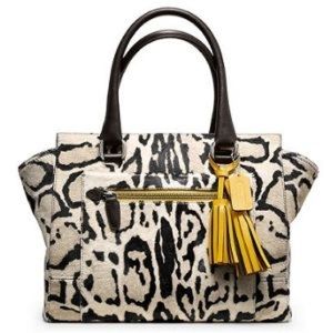 🖤🦓Coach Legacy ocelot Calf hair 🖤